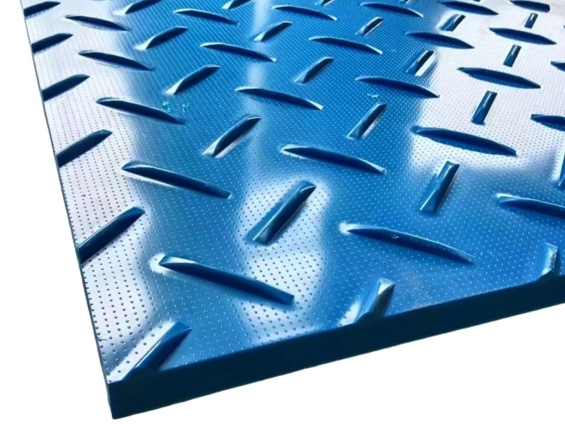 Texture Anti-slip Surface Hdpe Ground Protection Mat