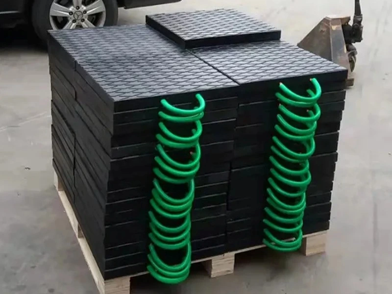 CNC-Engraved Anti-Slip UHMWPE Outrigger Pads – Precision Texture for Maximum Grip