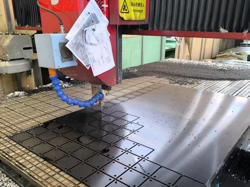 White UHMWPE part with smooth machined surface and fine finish